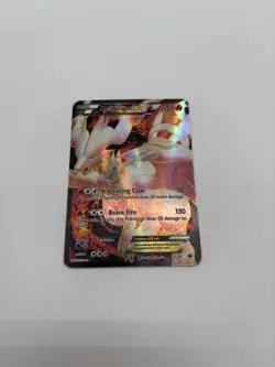 Reshiram EX - 95/99 - Full Art - Next Destinies Pokemon 2012 - MP - Image 1