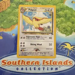 Pokemon Vintage Southern Islands Pidgeot 2/18 Rare WotC Promo - Image 1