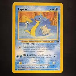 Pokemon Vintage Southern Islands Lapras 12/18 Rare WotC Promo - Image 2