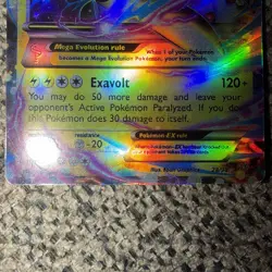 Pokemon TCG M AMPHAROS EX #28 Ancient Origins Holo NM Near Mint Ultra Rare - Z-1 - Image 3