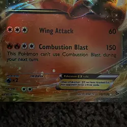 Charizard EX 12/106 - Flashfire 2014 - Pokemon TCG - LP - Image 2