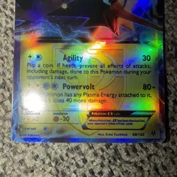 Pokemon: Zapdos EX 48/135 Ultra Rare EX Plasma Storm 2012 NM Clean! - Image 3
