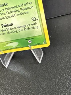 2006 Pokemon Swalot 11/100 Crystal Guardians Holo EX - Image 4