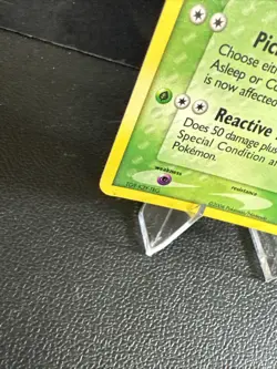 2006 Pokemon Swalot 11/100 Crystal Guardians Holo EX - Image 5