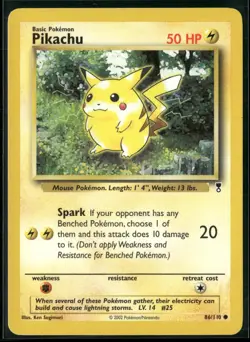 Pokemon - Pikachu 86/110 Legendary Collection Regular LP - Image 1