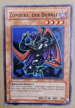 YU-GI-OH! LON-G074 Zombyra, Der Dunkle aus Labyrinth of Nightmare - Image 1