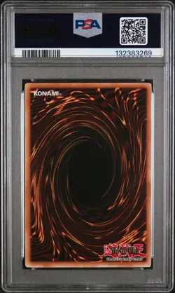 2012 Yu-Gi-Oh! Herald Of Perfection Haunted Mine Ghost Rare #EN030 PSA 8 - Image 2