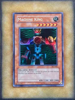 Yugioh Machine King DL4-001 Duelist League Super Rare NM - Image 1
