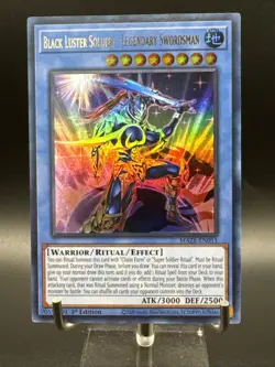 Black Luster Soldier Legendary Swordsman MAZE-EN011 Maze of Memories 1st edition - Image 4