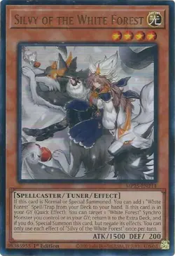 x1 Silvy of the White Forest - MP25-EN214 - Ultra Rare - 1st Edition Yu-Gi-Oh! M - Image 1