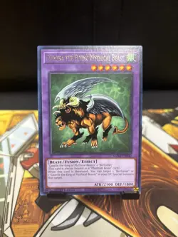 Yu-Gi-Oh! Chimera the Flying Mythical Beast 1st Ed. MZMI-EN040 Rare NM/LP x1 - Image 1