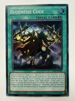 YU-GI-OH! Regenisis Code ALIN-EN060 Super Rare - Image 1