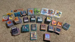 Huge Lot of TCG Cards: YUGIOH, MAGIC, DRAGON BALL Z, MEGAMAN, MARVEL & MORE!!! - Image 1