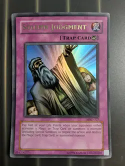 2002 Yu-Gi-Oh! TCG Solemn Judgment Metal Raiders MRD-127 Unlimited Ultra Rare NM - Image 1
