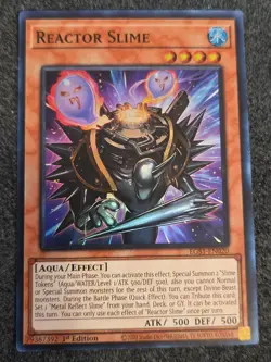 1x (NM) Reactor Slime - EGS1-EN020 - Super Rare - 1st Edition YuGiOh - Image 1