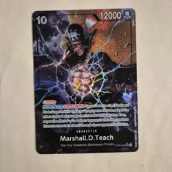 OP09-093 Marshall D Teach Alt Art SR One Piece TCG English - Image 1