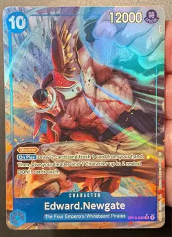 One Piece Edward Newgate Alt Art Op-13-042 English SR - Image 1