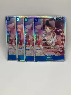 4x One Piece OP11-054 SR Nami - English - Foil - Playset - TCG - NM/M - Image 2