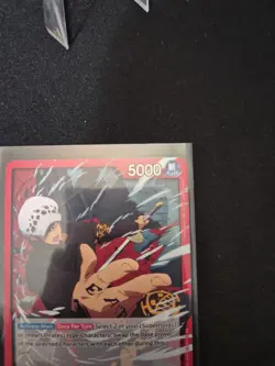 One Piece CCG Trafalgar Law Leader Op14-001 - Image 3