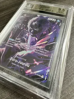 One Piece Legacy of the Master Zoro-Juurou SP English ST18-004 BGS 9.5 GEM MINT - Image 3