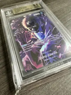 One Piece Legacy of the Master Zoro-Juurou SP English ST18-004 BGS 9.5 GEM MINT - Image 4