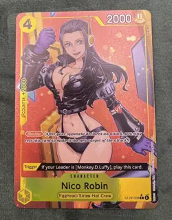 One Piece Starter Deck 29 Nico Robin ST29-009 Full Art Egghead NM English - Image 2