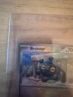 Bronzor (Master Ball) 066/131 Prismatic Evolutions Reverse Holo Pokemon Card - Image 3