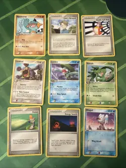 Pokemon Vintage EX Crystal Guardians 9 Card Lot - Image 1