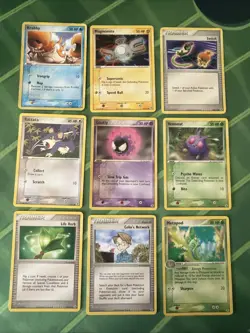 Pokemon Vintage EX FireRed & LeafGreen 9 Card Lot - Image 1
