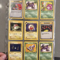 Team Rocket 1st Edition Pokemon Card Lot Vintage WOTC 72 Cards Mixed - Image 3