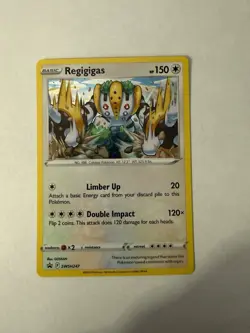 Regigigas (Cosmos Holo) SWSH: Sword & Shield Promo Cards SWSH247 Near Mint NM - Image 1
