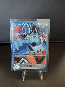 One Piece OP-14 Azure Sea Seven Lot of Cards - Alt Art Jinbe Leader + SR Nami NM - Image 2