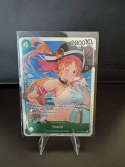 One Piece OP-14 Azure Sea Seven Lot of Cards - Alt Art Jinbe Leader + SR Nami NM - Image 4