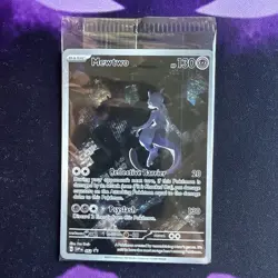 MEWTWO SVP 052 Scarlet Violet 151 Promo Illustration Rare Pokemon Card SEALED - Image 1