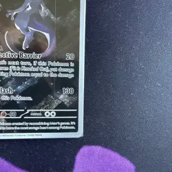 MEWTWO SVP 052 Scarlet Violet 151 Promo Illustration Rare Pokemon Card SEALED - Image 4
