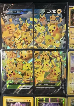 Pokemon Pikachu Lot Of 15 cards holo non holo promo Pikachu various conditions - Image 3