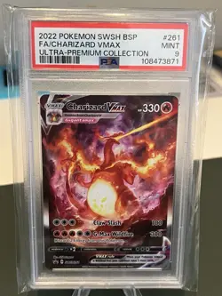 Charizard VMAX SWSH261 SWSH: Sword & Shield Promo Cards Holo PSA 9 - Image 1