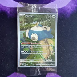 Snorlax SVP EN 051 Black Star Promo Scarlet & Violet Pokemon 151 Card - SEALED - Image 1