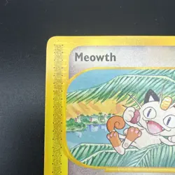 Meowth 78/144 Skyridge Common Non-Holo Pokemon Card 2003 - Image 2