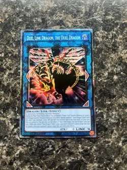 Yu-Gi-Oh! Duel Link Dragon, the Duel Dragon Starlight Rare Card MP25-EN039 - Image 1