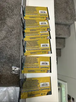 5x Pokemon Sun and Moon 3card Booster Packs Factory Sealed - Image 2