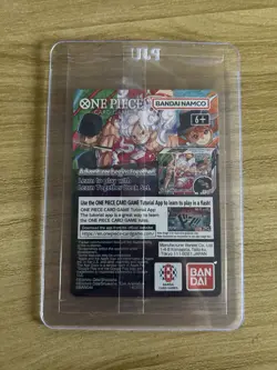 One Piece Monkey.D.Luffy College Basketball US Voyage Promo Card (Sealed) P-055 - Image 2
