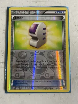 Pokemon 2012 Moderate Play Ether 121/135 Plasma Storm REVERSE Card - Image 1