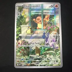 Pokemon Charmander SVP 044 Promo Scarlet & Violet Holo TCG Card English - Image 1