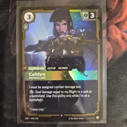 Riftbound Caitlyn Card OGN 068/298 English League of Legends - Image 1