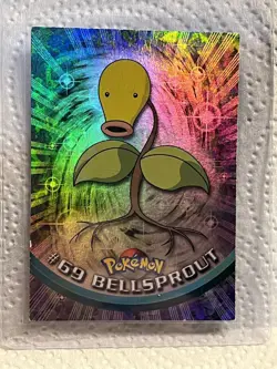 1999 Pokemon TV Animation Edition - Holo Foil card 69 Bellsprout - Image 1