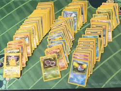Pokemon 100 Card Vintage Wizards of the Coast WOTC Lot - Image 1