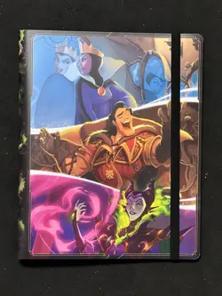 Lot of 10 Disney Lorcana Villians 9 Pocket Binder Portfolio Holds 252 Cards each - Image 2