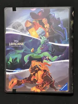 Lot of 10 Disney Lorcana Villians 9 Pocket Binder Portfolio Holds 252 Cards each - Image 3