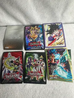 Yu-Gi-Oh DragonBallZ (13) TCG CCG Trading Card Deck Sleeves Good Used Condition - Image 1